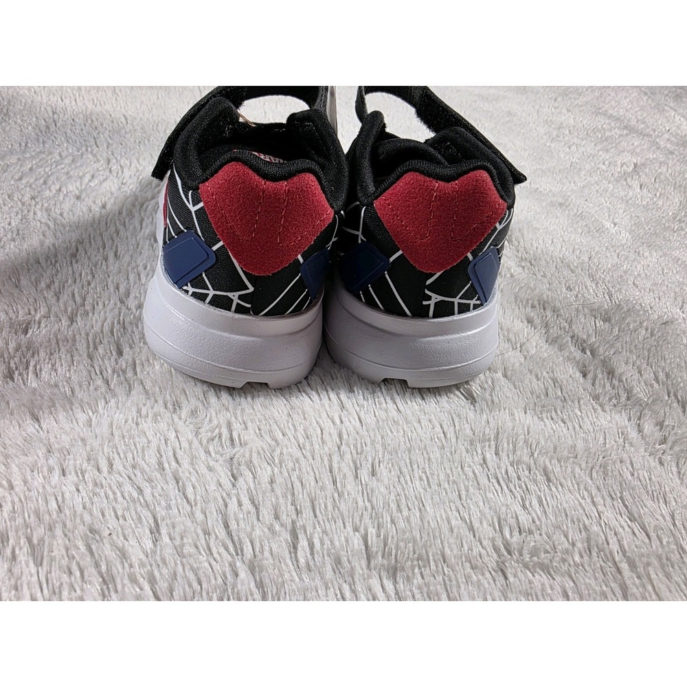 NEW Adidas Duramo Spider-Man El Boys Shoes Sneakers Toddlers 4K - Picture 3 of 7